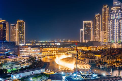 Nearby landmark, Night, City view