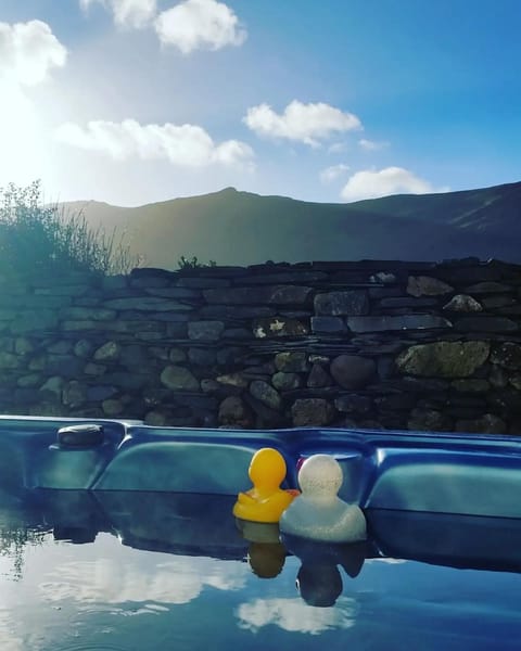 Hot Tub, Mountain view