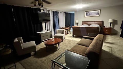 Bed, TV and multimedia, Living room, Photo of the whole room, Bedroom