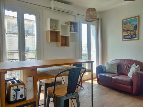 Living room, Dining area, air conditioner