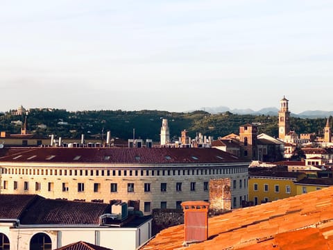 Nearby landmark, Natural landscape, City view, Landmark view