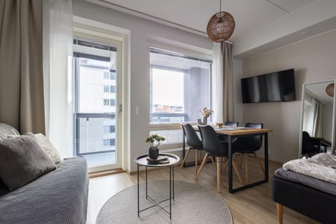 Photo of the whole room, Seating area, Dining area