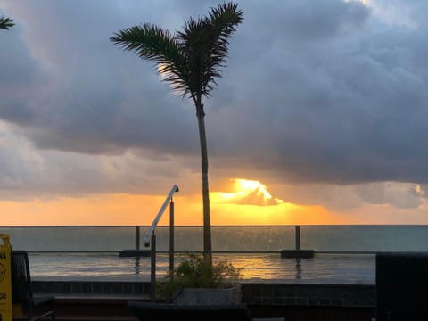 Pool view, Sunrise