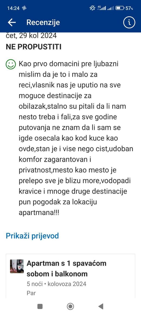 Sobe i Apartman Nada Ljubuški Apartment in Federation of Bosnia and Herzegovina