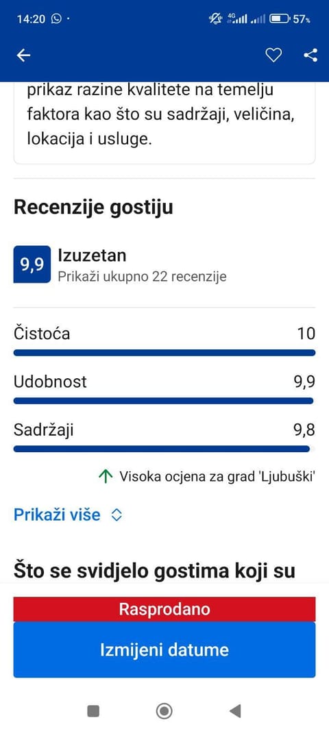 Sobe i Apartman Nada Ljubuški Apartment in Federation of Bosnia and Herzegovina