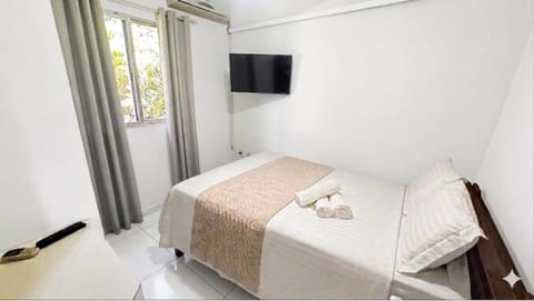 Bed, TV and multimedia, Bedroom, wardrobe, air conditioner