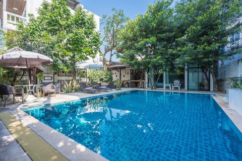 Pool view, Swimming pool