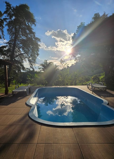 Natural landscape, Pool view, Swimming pool, Swimming pool, Sunset