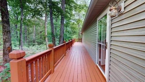 Serenity Over the Woods House in Pickwick Lake
