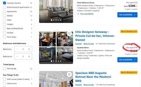 Chic Designer Getaway - Private Cul-de-Sac, Veteran-Owned House in Augusta