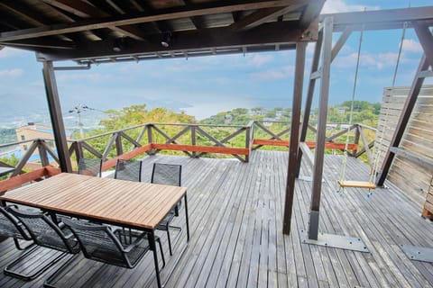 Patio, Day, Natural landscape, View (from property/room), Balcony/Terrace, Dining area
