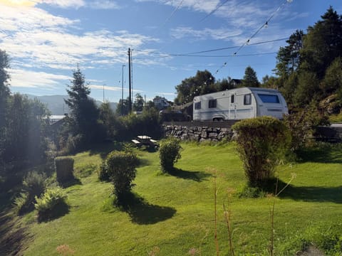 Property building, Spring, Day, Natural landscape, Garden, Garden view, Mountain view