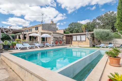 Property building, Living room, Swimming pool