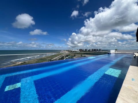 Nearby landmark, Natural landscape, Pool view, Sea view, Swimming pool