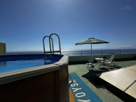 Natural landscape, Solarium, Swimming pool, sunbed