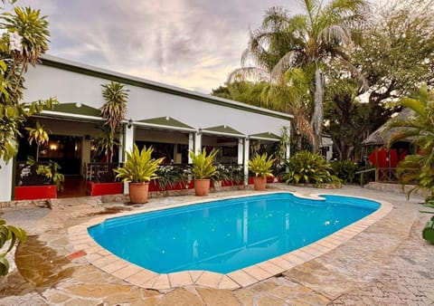Property building, Pool view, Swimming pool