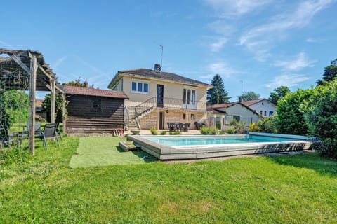 Property building, Living room, Swimming pool