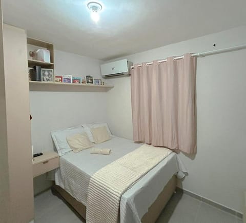 Bed, Photo of the whole room, Bedroom, hair dresser, air conditioner