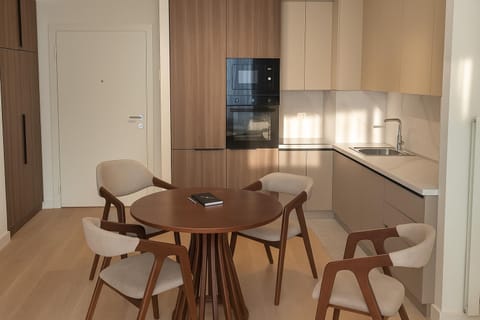 Living room, kitchen