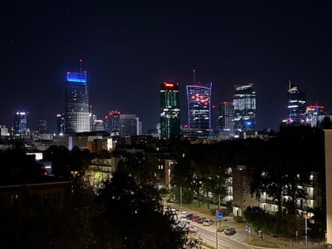 Night, Neighbourhood, City view, Street view
