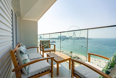 View (from property/room), Balcony/Terrace, Sea view