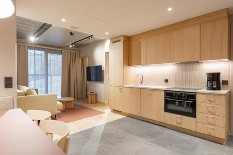 Living room, Seating area, Bedroom, kitchen