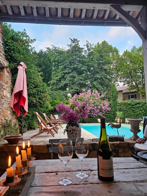 Patio, Garden, Dining area, Garden view, Pool view, sunbed