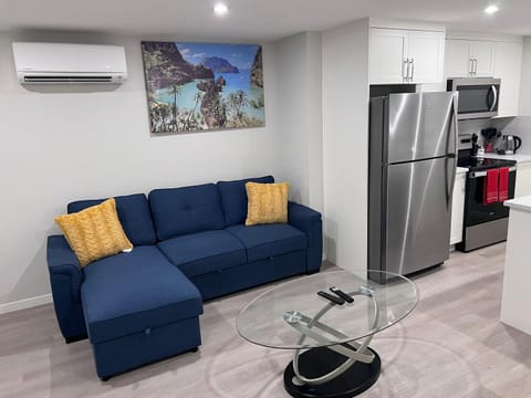 Living room, Seating area, air conditioner