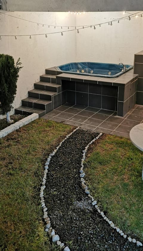 Garden, Garden, Hot Tub
