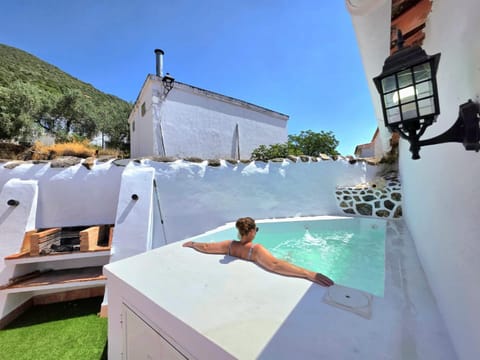 Natural landscape, Mountain view, Swimming pool