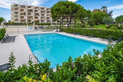Property building, Living room, Swimming pool