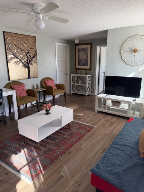 Historic 1BR Apt Kitchen Near VSU SGMC Down Town Apartment in Valdosta