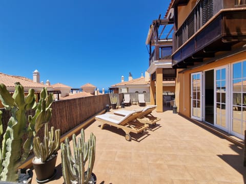 Balcony/Terrace, sunbed