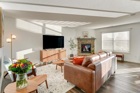 Private Yard and Pond Views Fort Wayne Family Home! House in Indiana