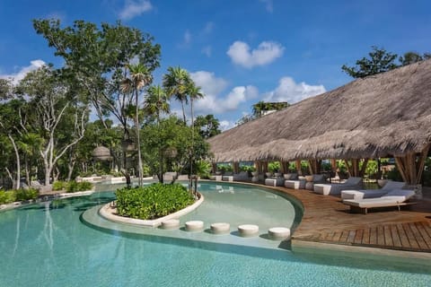 Spring, Garden, Pool view, sunbed