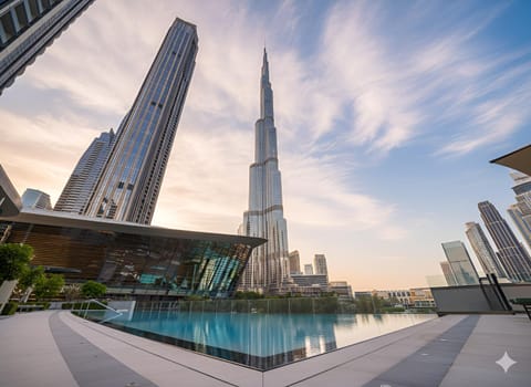Property building, Day, City view, Pool view, Swimming pool