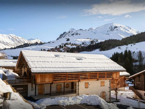 Property building, Natural landscape, Winter, Mountain view