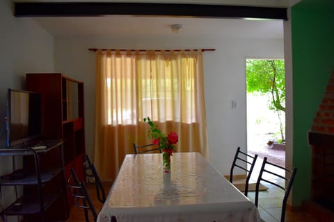 Living room, Dining area, fireplace