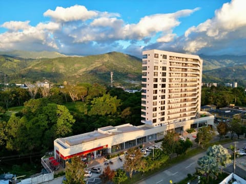 Property building, Natural landscape, Bird's eye view