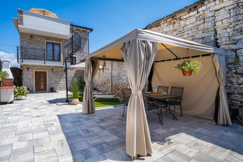 Property building, Patio