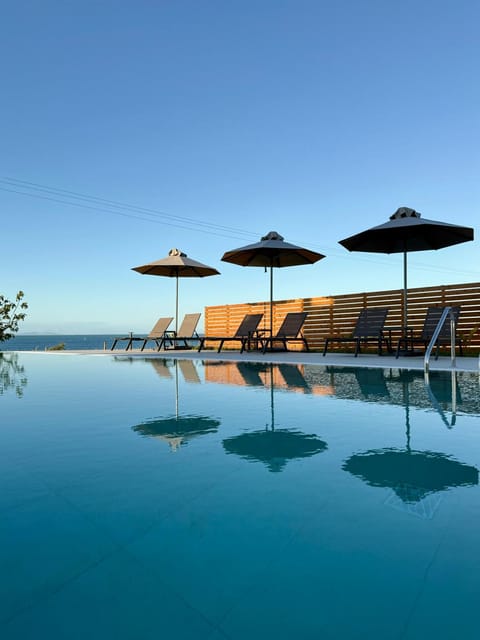 Day, Pool view, Sea view, Swimming pool, sunbed