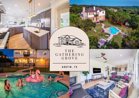Austin Luxe Retreat Pool Spa Game Room Fire Pit House in Austin
