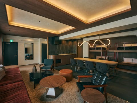 Living room, Dining area, kitchen