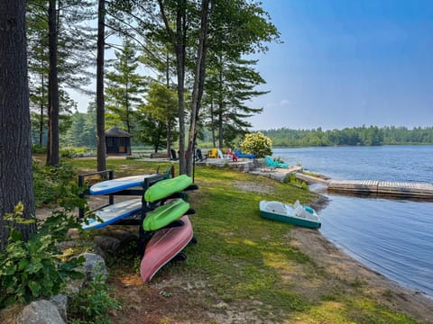 Natural landscape, Beach, Canoeing, Lake view, Sports, sunbed