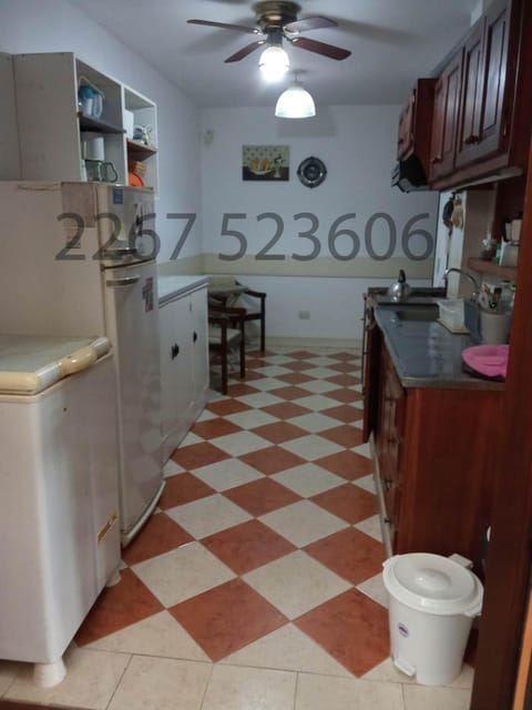 Kitchen or kitchenette, oven