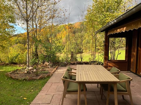 Natural landscape, Garden, Dining area, Garden view, Mountain view