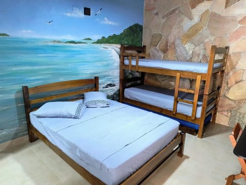 Bed, bunk bed