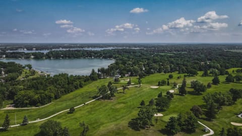 Whimsical Historic Getaway Near Golf Skiing and Wisconsin Southern Lakes House in Powers Lake