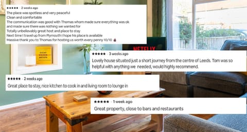 Headingley Home Next to Stadiums with Off Street Parking and Excellent Transport Links House in Leeds