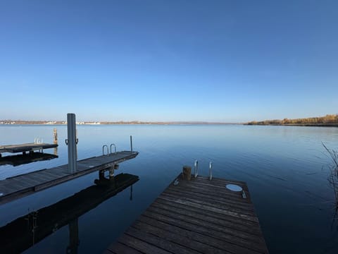 Natural landscape, Beach, Lake view